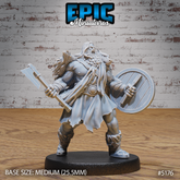 Berserker Viking 3D-printed model